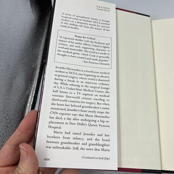 Suspense Mystery Murder Paperback Book Lot Robin Cook John Saul Brad Meltzer - Picture 5 of 7